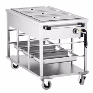 Тележка для термоса Bain-marie - 3 x GN 1/1