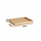 Wooden Box | VALO - Oak - Brown - Height: 45mm - suitable for GN 1/2