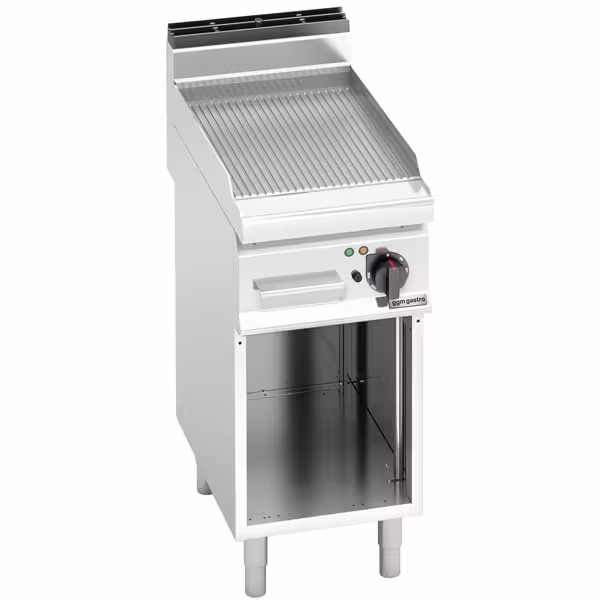 Elektro Bratplatte - 4,8 kW - Gerillt