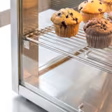 Koelvitrine - tafelmodel - zelfbediening - 350 liter - 1400mm - dubbel glas - schuifdeuren - met 2 schappen