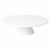 Pedestal Cake Stand & Serving Plate – White - Ø310 mm - H 80 mm - Melamine