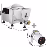Elektrisk pastamaskin - med inbyggd degblandare - bänkmodell - 5 kg/h - 250 W - inkl. pastaskärare