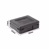 (26 pezzi) THERMO FUTURE BOX | Thermobox MINI - 3 litri - Nero