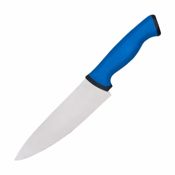 Koksmes - recht - Lemmet: 190mm - RVS
