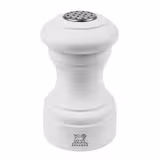 (6 Stück) PEUGEOT | BISTRO - Salzstreuer - Holz - Weiß Matt - Höhe: 90mm