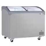 Frysbox - 209 liter (nettovolym) - GRÅ med glaslock