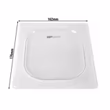 (6 pcs) Polycarbonate GN Lid GN 1/6 - clear - 162x176x10mm