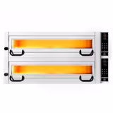 Commercial Electric Pizza Oven Power – 9 + 9 × 34 cm Pizzas