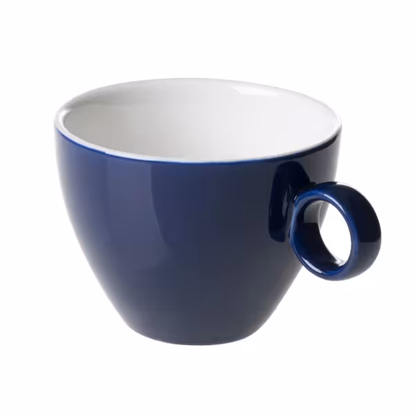 (6 stuks) BART COLOUR CAFE - Cappuccinokop - 230ml - Blauw