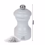 (6 pieces) PEUGEOT | BISTRORAMA - Salt Mill - Pearl Grey - Height: 100mm