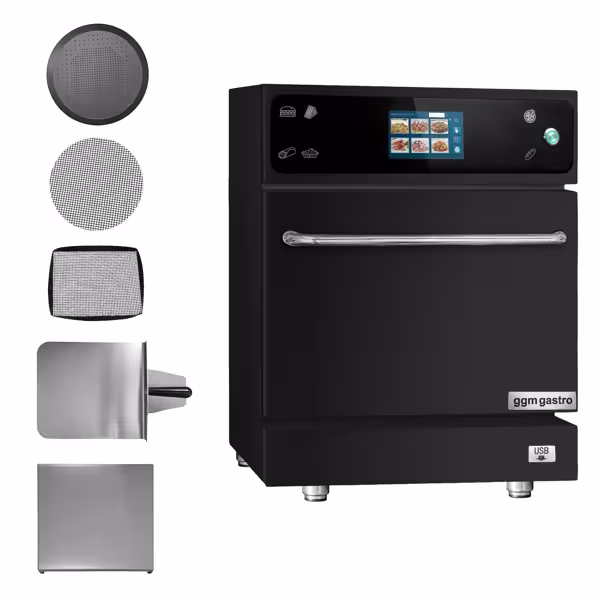 Horno microondas rápido - 3,5 kW - Touch - Negro