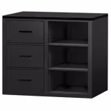 Till Counter MADRID - 1000mm - Matt black finish