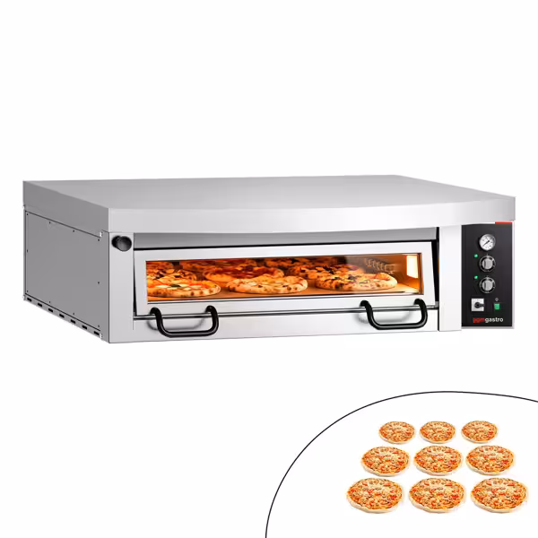 Elektro Pizzaofen Power - 9x 34 cm - Manuell - inkl. Haube