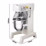Digital Commercial Planetary Mixer - 30L - 1,5kW - incl. 3 attachments
