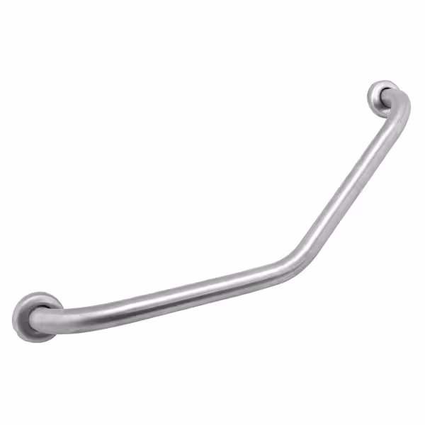 Angled Grab Rail - Stainless Steel - Length: 260mm