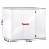 Commercial Walk-in Cold Room - 2780x3660 - 17,92m³ - without Cooling Unit