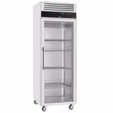 Armoire réfrigérée négative en acier inoxydable inox ECO – 600 litres – avec 1 porte vitrée