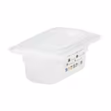 (6 pièces) CAMBRO | SafeTrak - Récipients en polypropylène GN 1/9 - laiteux - Hauteur : 65mm