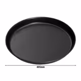 Pizzablech - Schwarzblech - Ø 405mm