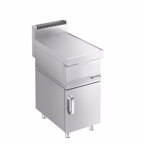 Neutraal element Mario 700 - 400x700x1000mm - RVS - GN 1/1 - 1-deurs - met lade - neutraal element & onderbouw