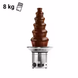Chokladfontän - 300 W - 6 nivåer - Fyllmängd: 8 kg - Höjd: 840 mm