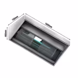 Cappa aspirante al plasma professionale - 1600mm - 95% efficienza di filtrazione - con filtro a labirinto e lampada LED