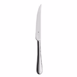 (12 pieces) WMF | Sitello Pizza Knife – 18/10 Stainless Steel - 235 mm - Polished - Hammered Finish - Monobloc