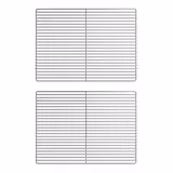 (2 db) Rácspolc - GN 2/1 - 528x657 mm - rozsdamentes acél