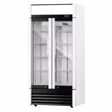 Vitrine réfrigérée à boissons - 925mm - 630 L - 2 portes vitrées - éclairage LED - thermostat numérique - -2 à +8 °C