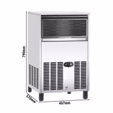 Machine à glaçons - Cylindre - 60 kg/24 h
