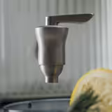 Dispenser per bevande in vetro con rubinetto - INDUSTRIAL - contenitore in vetro con rubinetto - 7 litri - incl. telaio di supporto