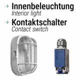 Commercial Stainless Steel Wall Mounted Monoblock Cold Room Unit - Monoblock - max. for 5.0 m³ - 550W