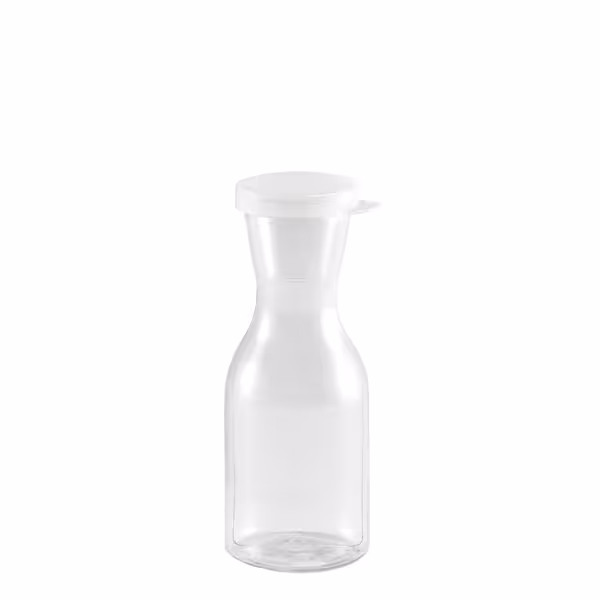 (12 sztuk) CAMBRO | CAMLITER® – karafka na napoje – 0,25 litra – w zestawie z pokrywką