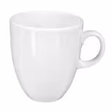 (6 pcs) SELTMANN WEIDEN | Mug – MERAN BASIC – 0.25 L – White Porcelain