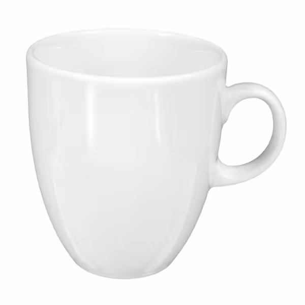 (6 pcs) SELTMANN WEIDEN | Mug – MERAN BASIC – 0.25 L – White Porcelain