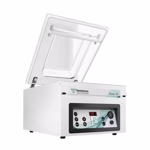 HENKELMAN | Boxer 35 – komorowa pakowarka próżniowa – 16 m³/h – 600 W – cyfrowa