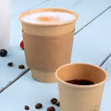 (1000 pieces) Paper cup - 300ml - 12 oz - Ø 90mm - Brown