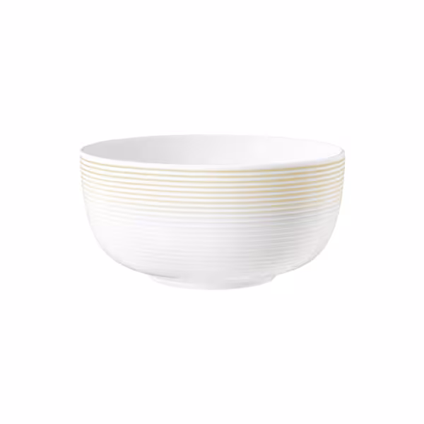 (4 pieces) SELTMANN WEIDEN | Blues Porcelain Soup/Salad Bowl Ø 17.5 cm – Sand Beige