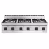 Gasfornuis tafelmodel - Mario 700 - 1200x700mm - 36,0 kW - 6 pits