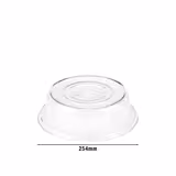 (12 st) CAMBRO | CAMCOVERS® - plåtskydd av Camwear® - polykarbonat - ø 241mm - transparent