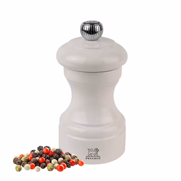 (6 pieces) PEUGEOT | BISTRORAMA - Pepper mill - Ivory - Height: 100mm