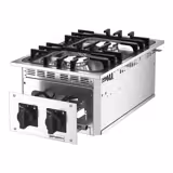 Commercial Drop-in Gas Hob – 15 kW – 2 Burners
