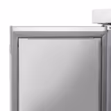 Koelwerkbank ECO - 1360x700mm - 282 liter - met 2 deuren - opstand