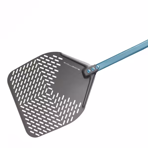 Casca de pizza de alumínio - 33 cm - perfurada