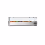Opzetkoelvitrine ECO - 1500x395mm - 6x GN 1/3