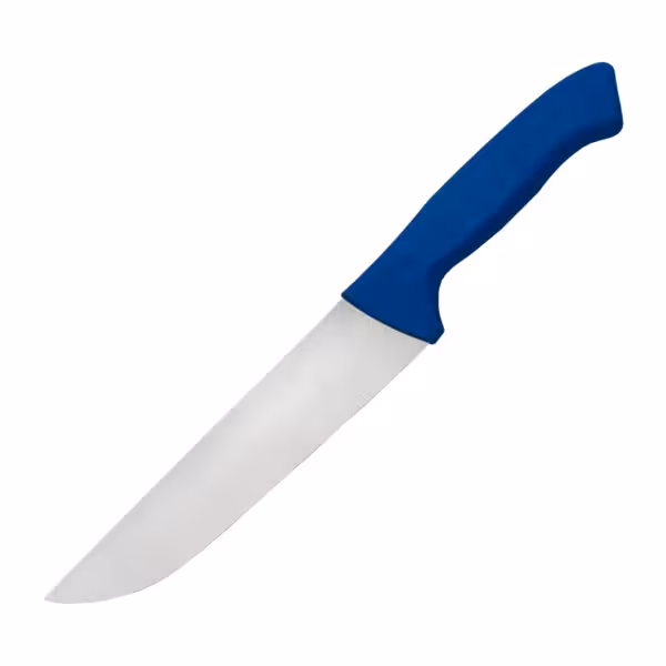Vleesmes - recht - RVS - Lemmet: 190mm