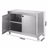 Meuble bas ECO - 1098x480x790mm - 2 portes - pour séries GM, HGEM & EM