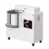 Teigknetmaschine - 33 Liter / 25 kg - 2 Geschwindigkeiten - Kessel abnehmbar & Rührwerk aufklappbar - Timerfunktion