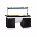 Buffet/Ilha de refrigeração DUBLIN- 1,6 x 0,8 m - 4x GN 1/1
