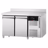 Rashladni pult ECO - 1360x700 mm - 282 l - Ventilirano hlađenje - s 2 vrata - Podignuti rub